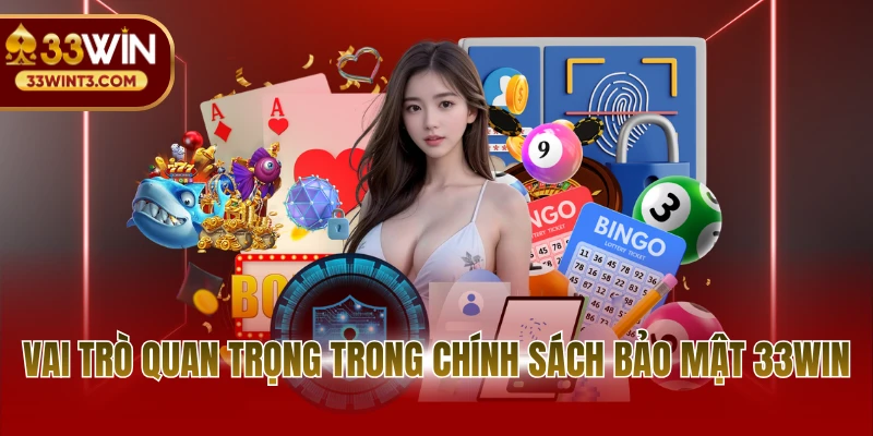 Chính sách bảo mật 33WIN 1 Vai trò quan trọng trong chính sách bảo mật 33WIN