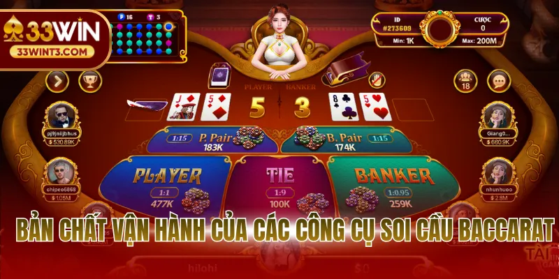 Tool Baccarat 2026 - Giải Mã Công Nghệ Hỗ Trợ Soi Cầu 2 Bản chất vận hành của các công cụ soi cầu Baccarat